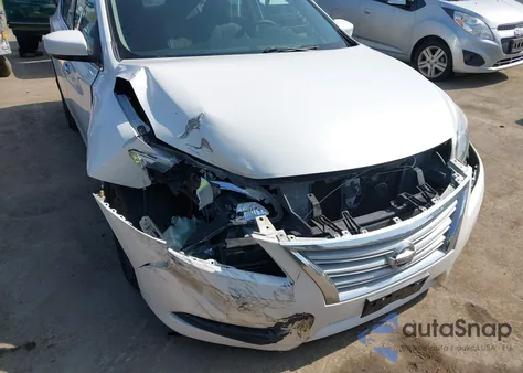 2013 Nissan Sentra Sv из США, поврежденный, VIN 3N1AB7AP3DL669488